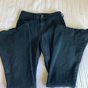 So, black flare jeans
